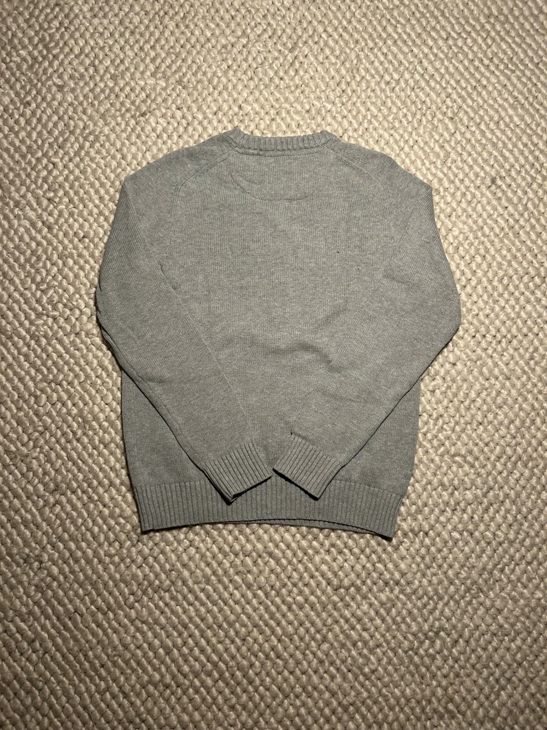 Grå stickad tröja Morris S - 3