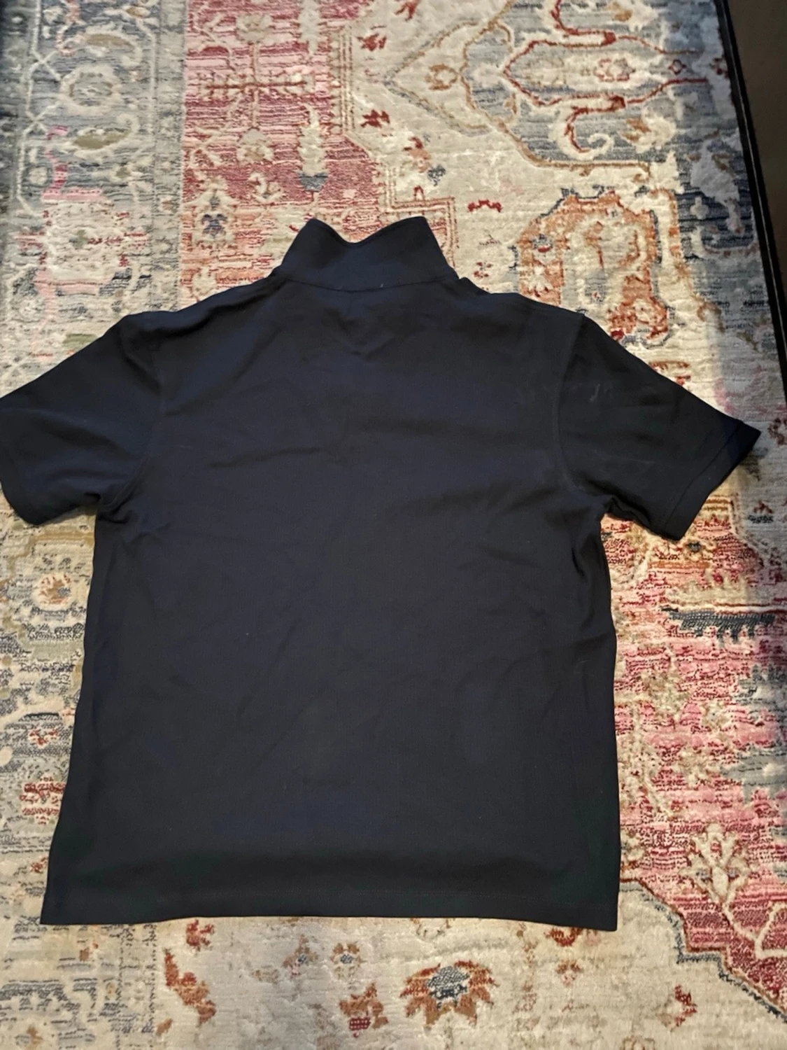 Svart pikétröja från Zara, storlek L - 2