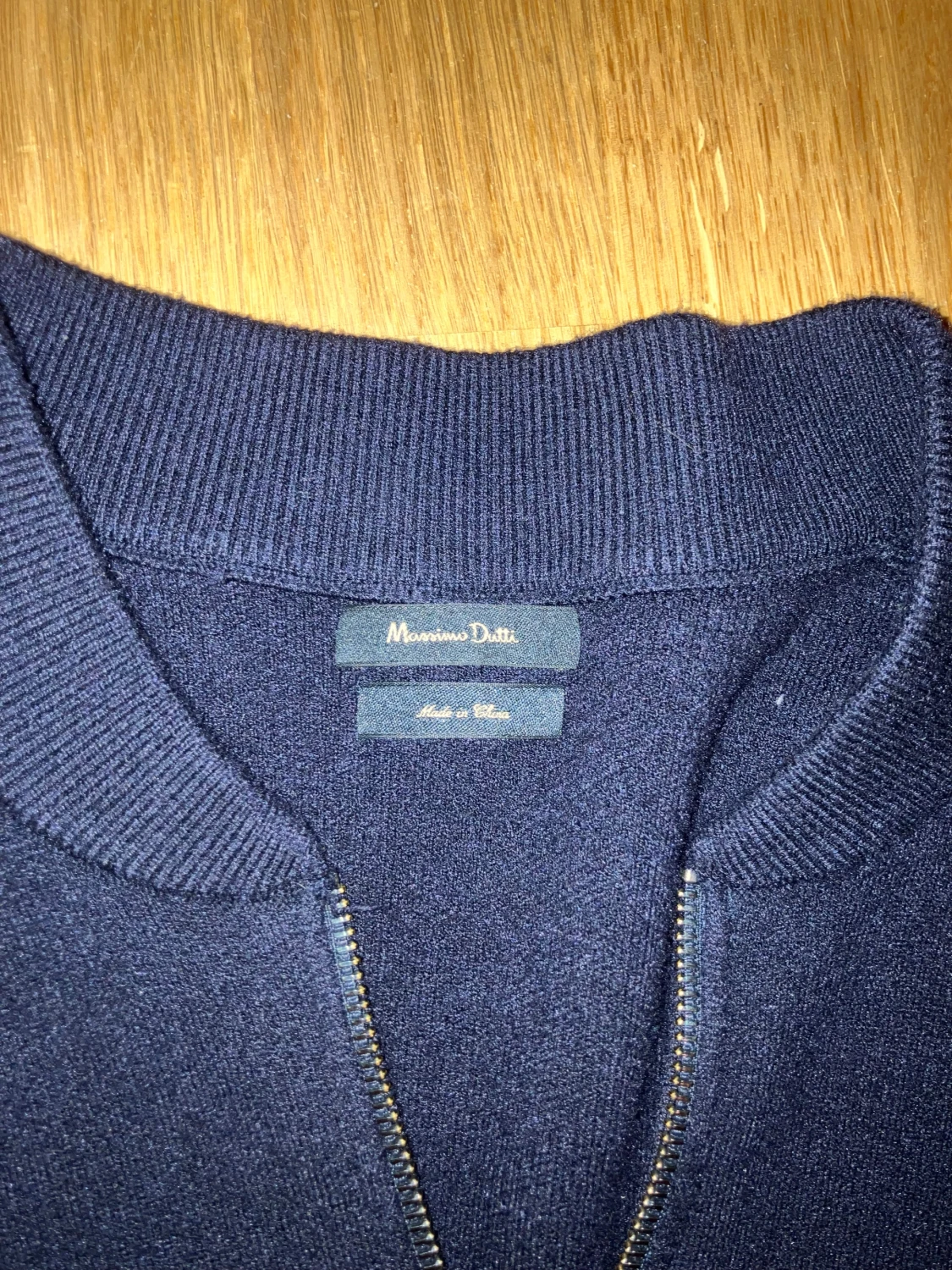 Marinblå kofta från Massimo Dutti - 1