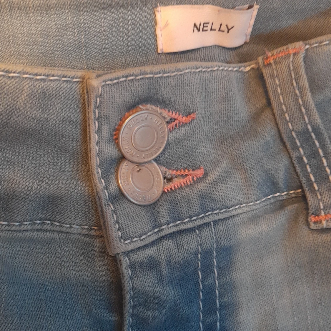 Bootcut jeans från Nelly ljusblå - 3