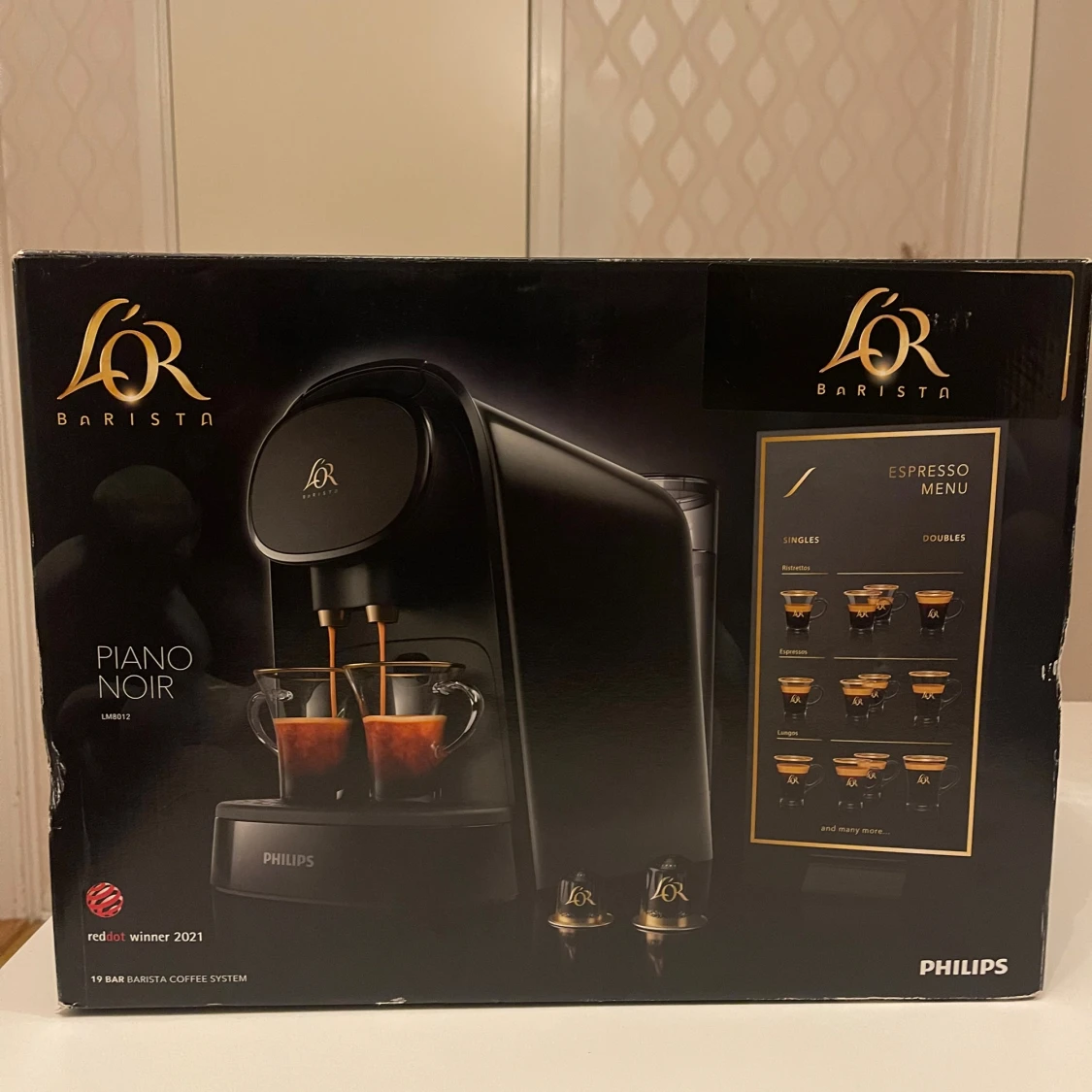 L'OR Barista Piano Noir LM8012