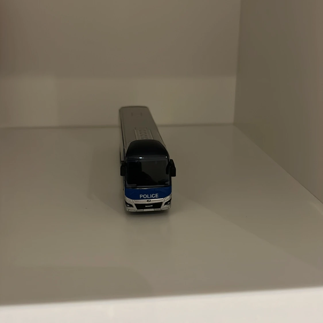 MAN Police Bus Diecast Model