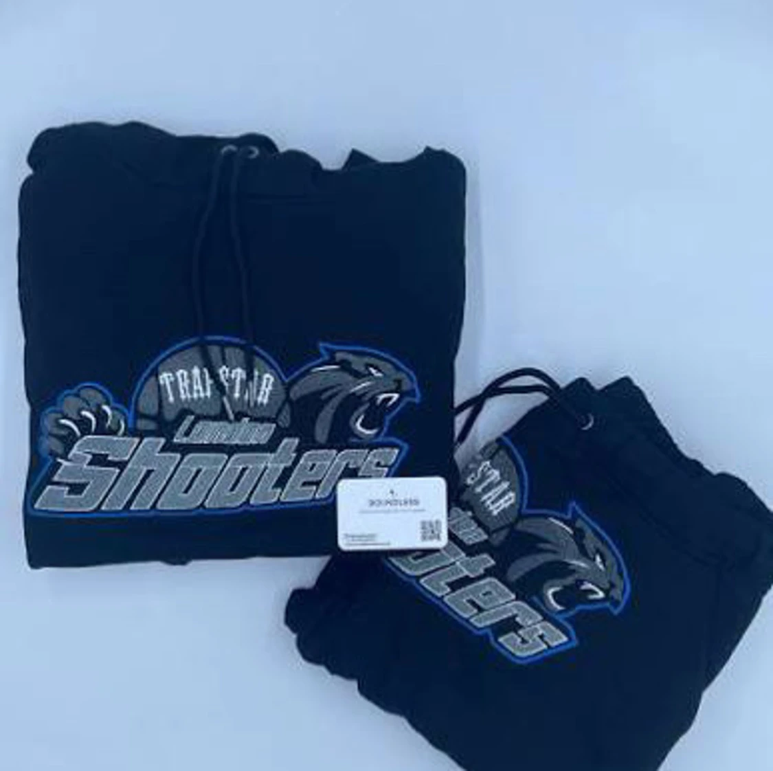 Trapstar svart hoodie London Shooters - 3