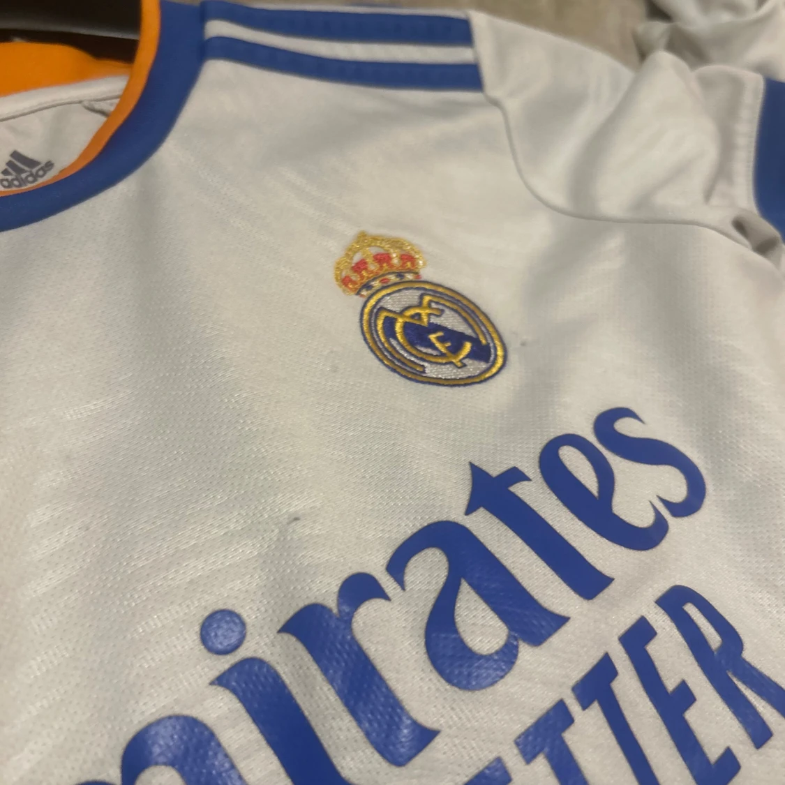 Real Madrid vit matchtröja Adidas - 2