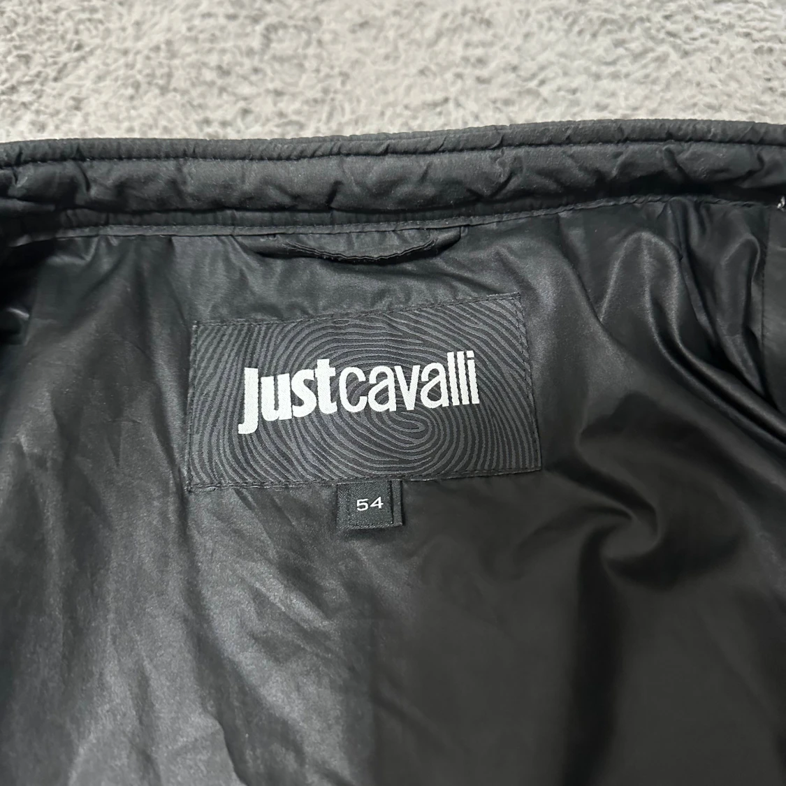 Svart quiltad pufferjacka Just Cavalli - 3
