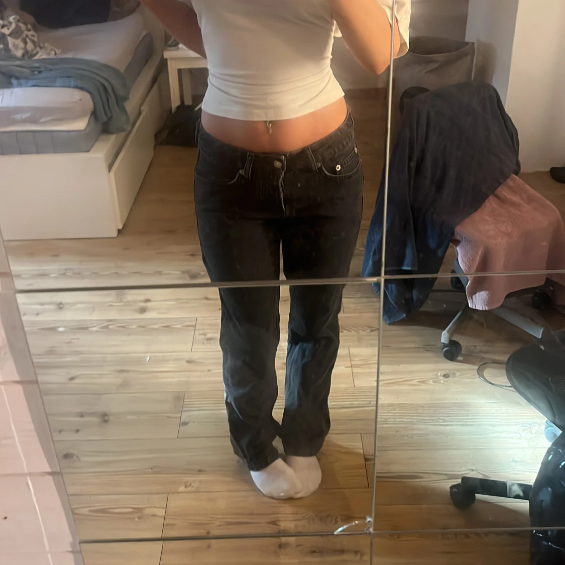 Svarta jeans från lager 157