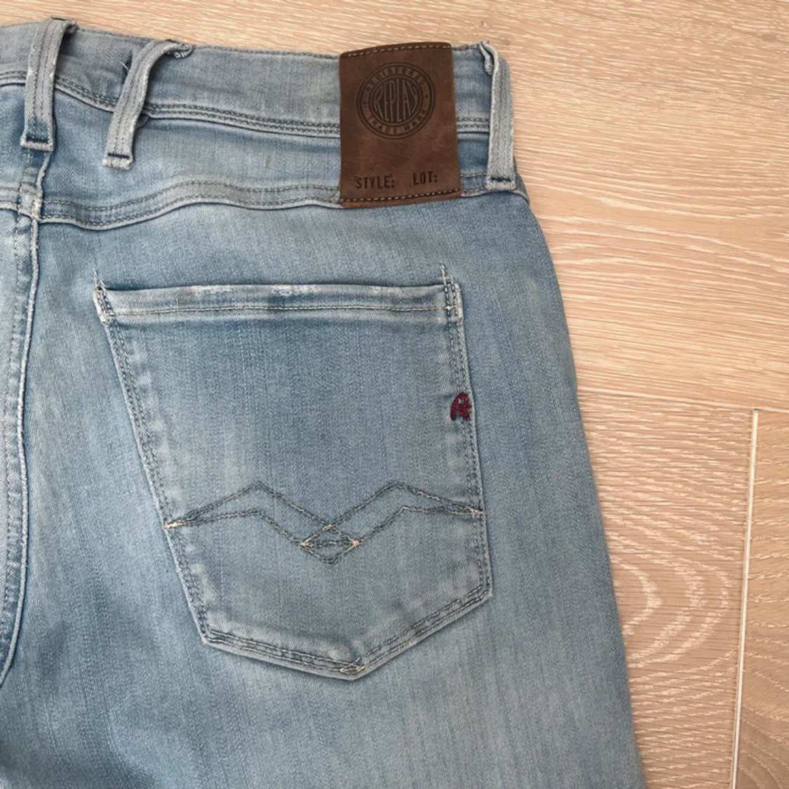 Replay ljusblå skinny jeans - 1