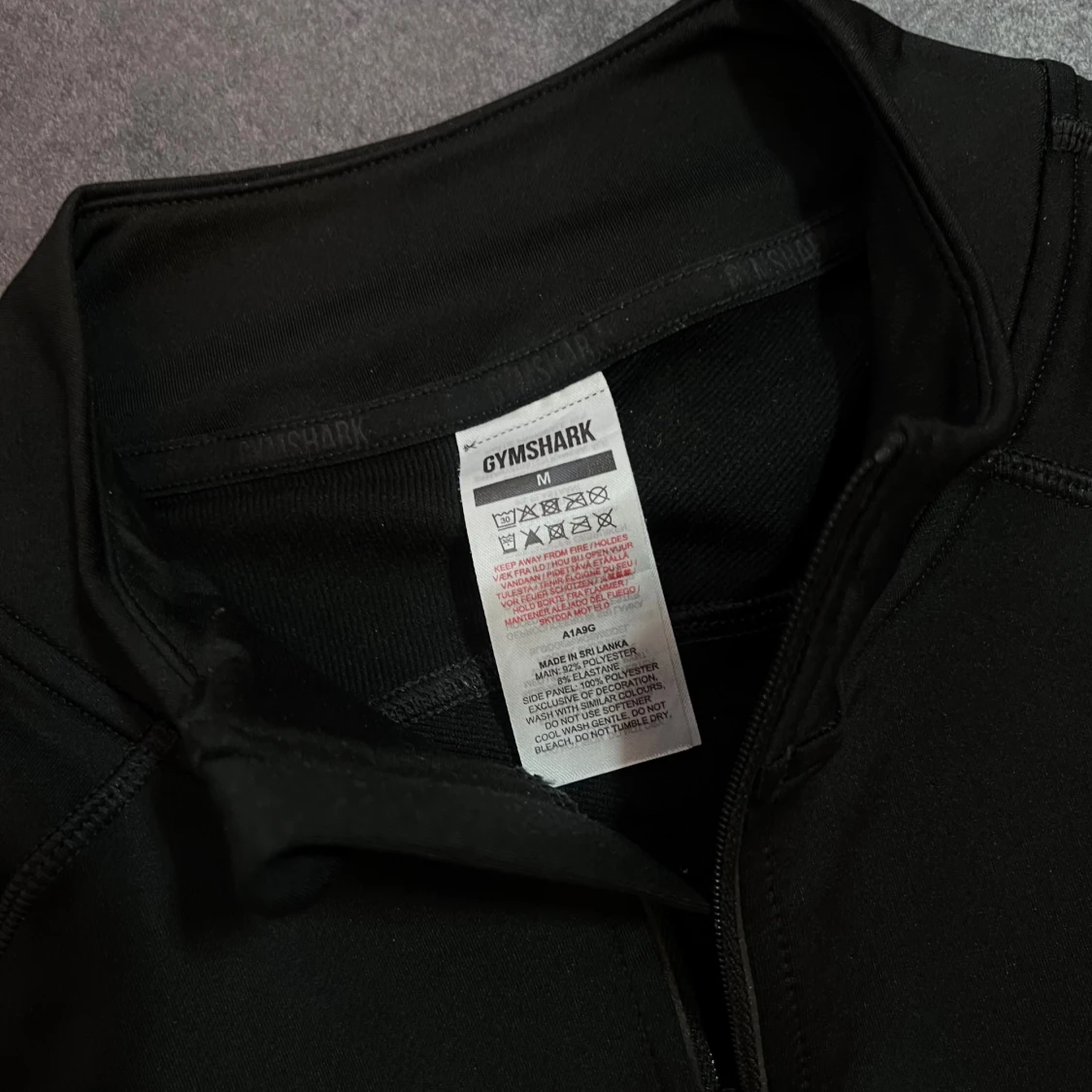 Gymshark - Speed Evolve 1/4 Svart - 2