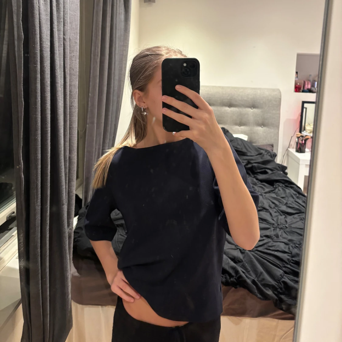 Mörkblå topp från Stockh LM