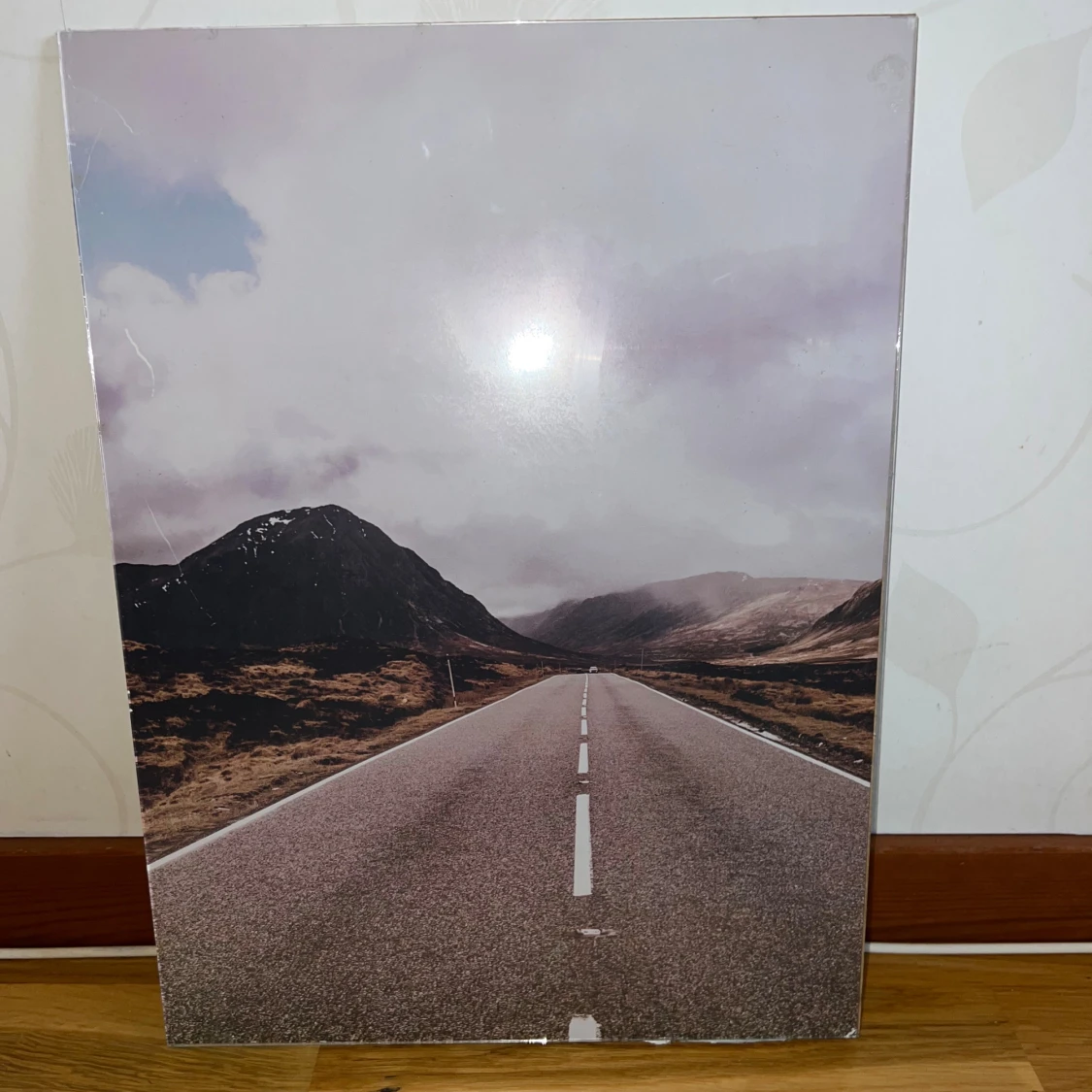 Väggtavla med landskapsfoto av väg - 4