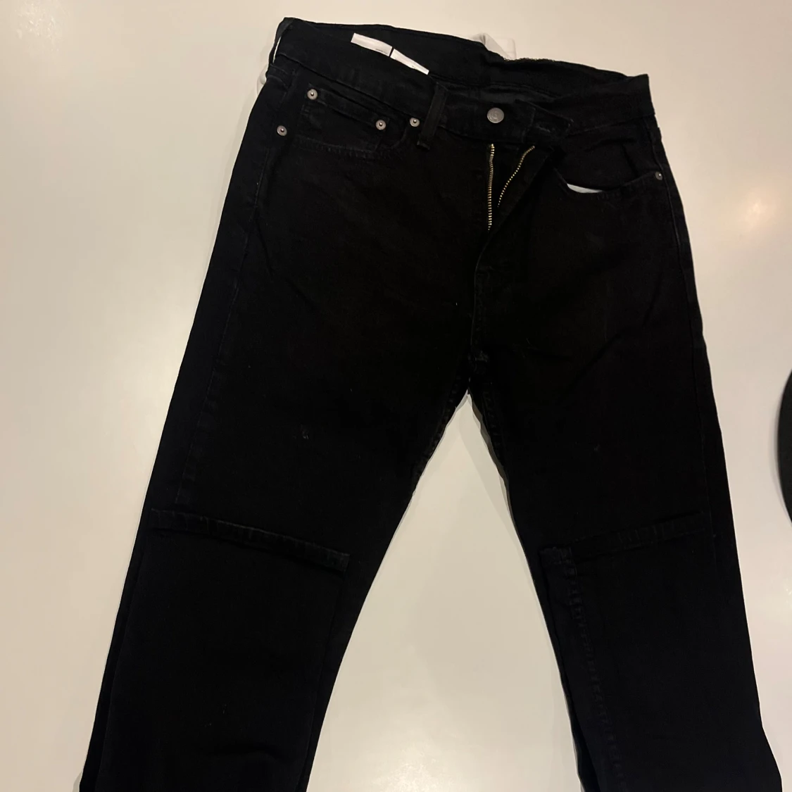 Svarta Levi's 501 jeans straight fit - 1