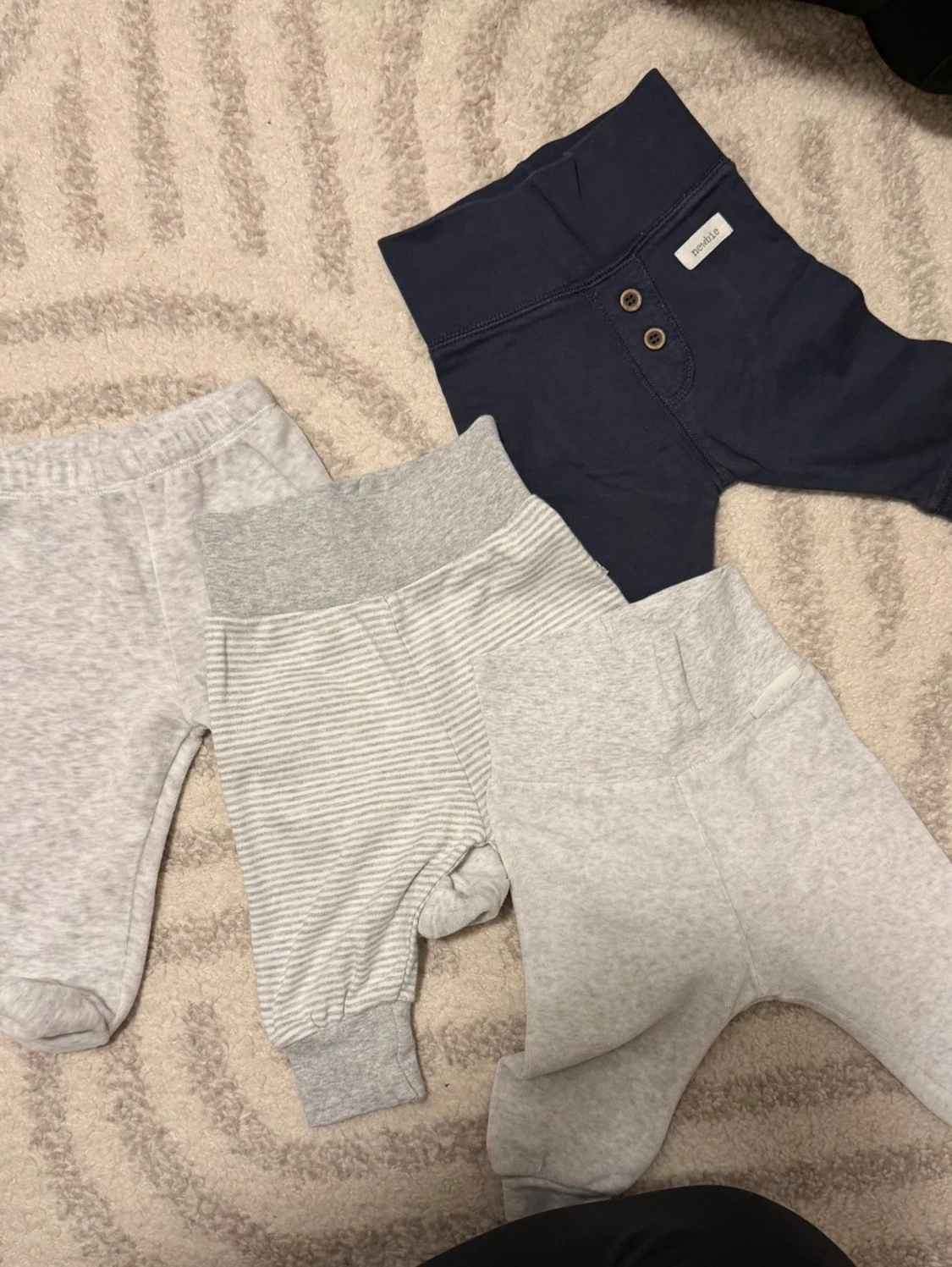 Mix av mjukisbyxor för baby - 3