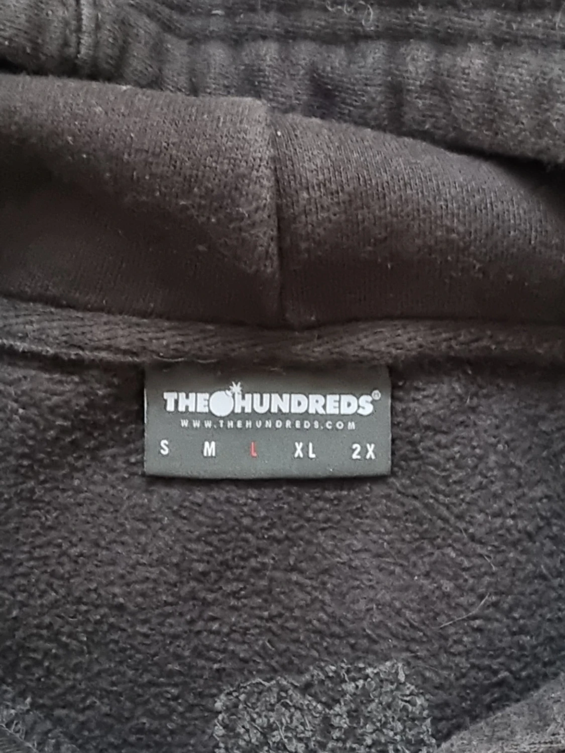 Svart hoodie The Hundreds - 3