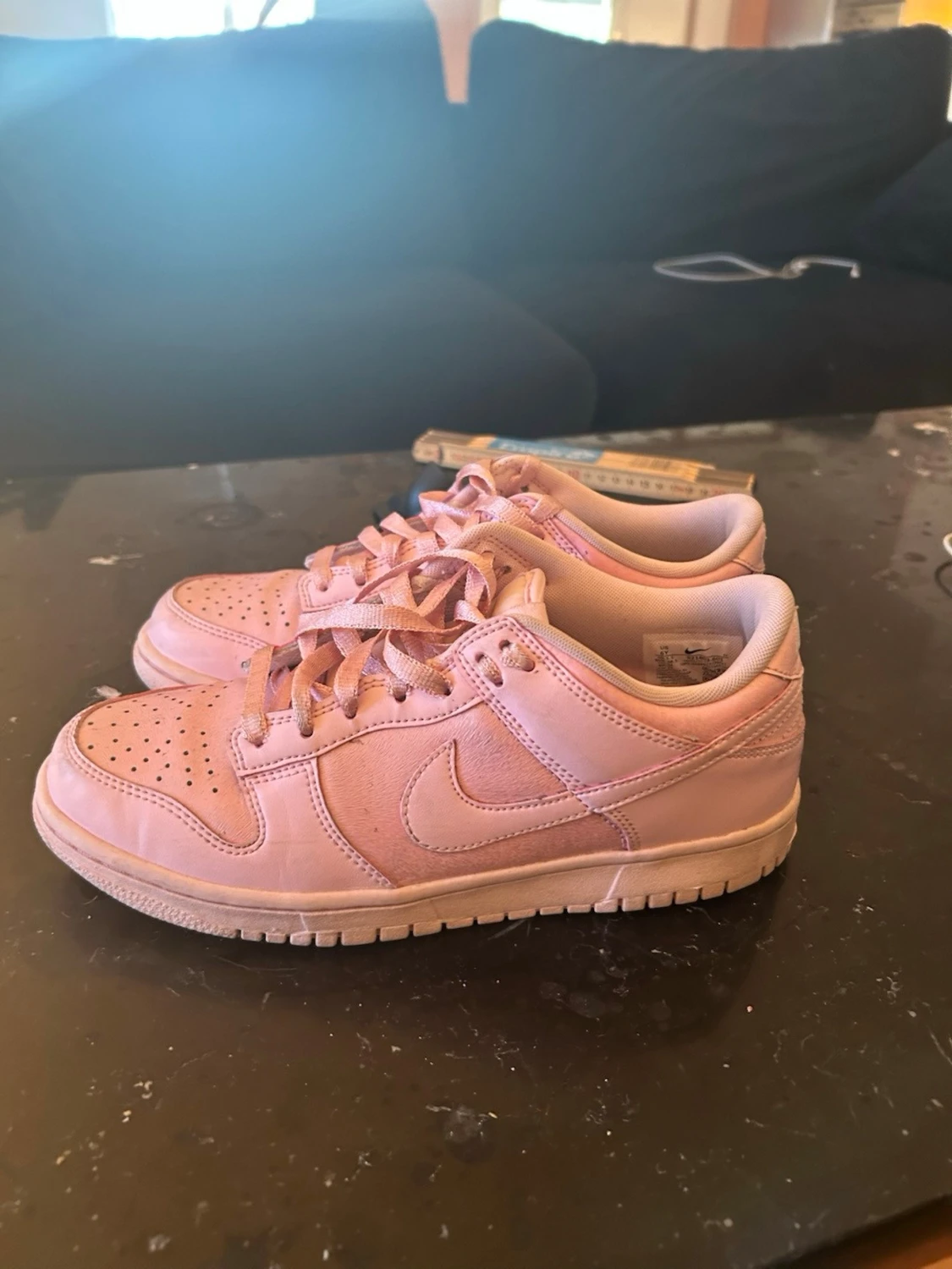 Nike Dunk Low rosa sneakers - 1