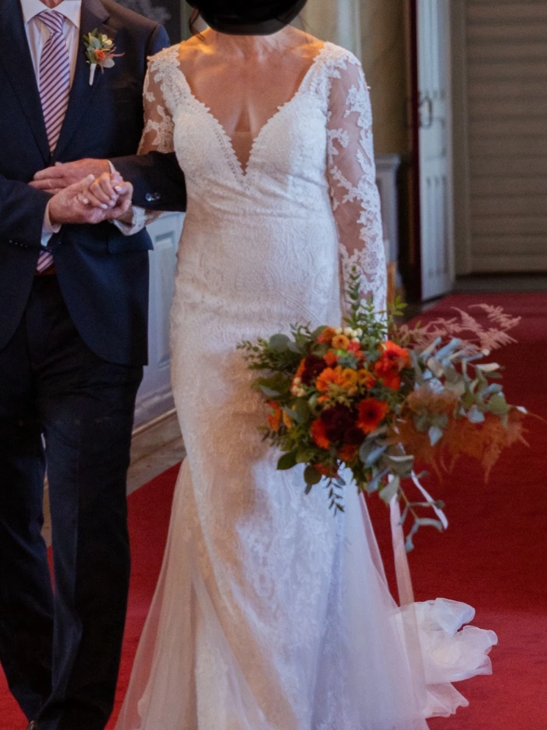 Bröllopsklänning Pronovias sjöljungru modell st 36/38 - 6