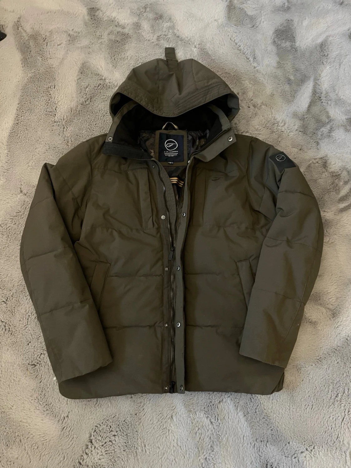 Mörkgrön Vinterjacka - Five Seasons - 3