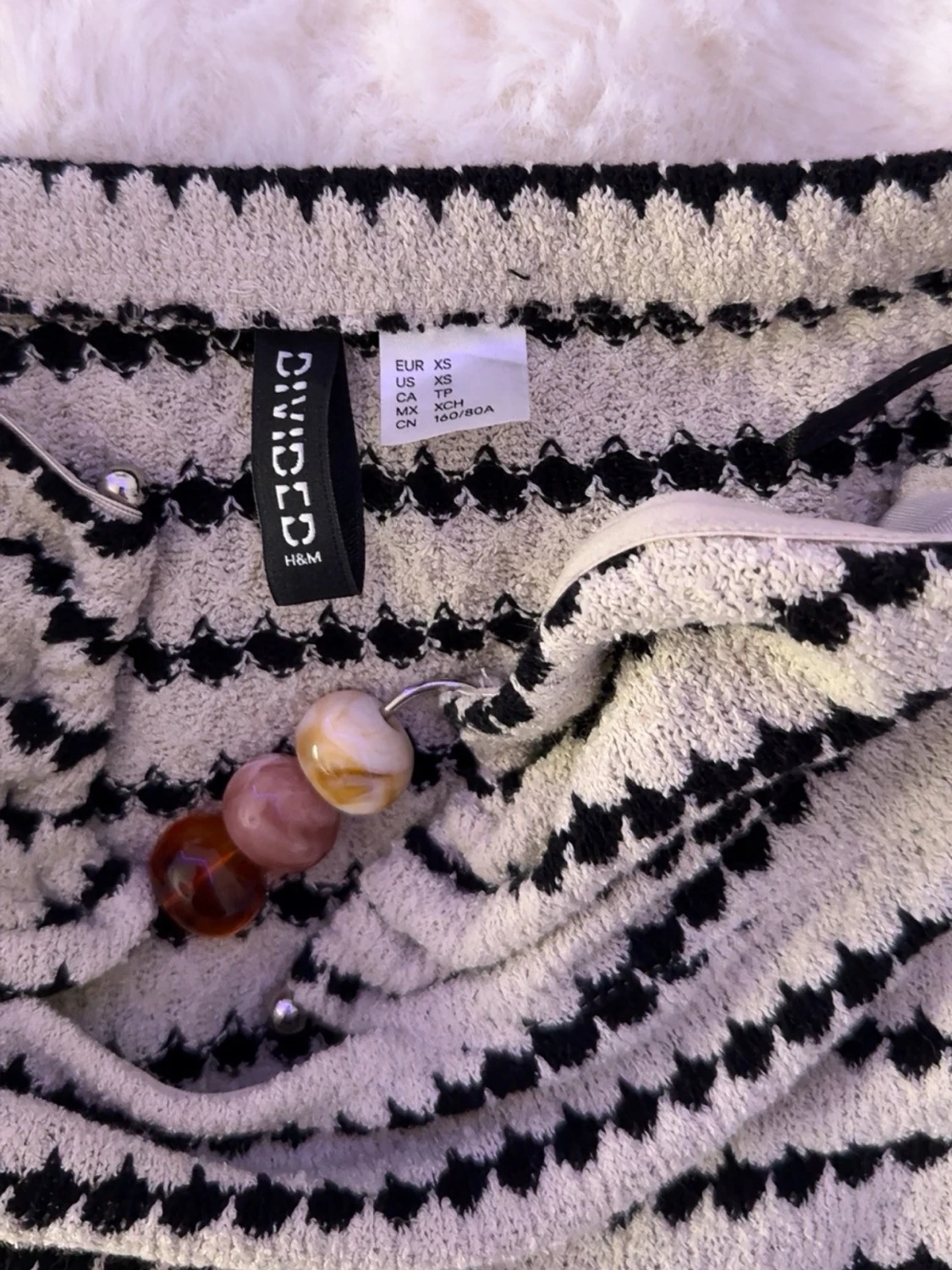 Randig bandeau tubtopp från H&M Divided - 2