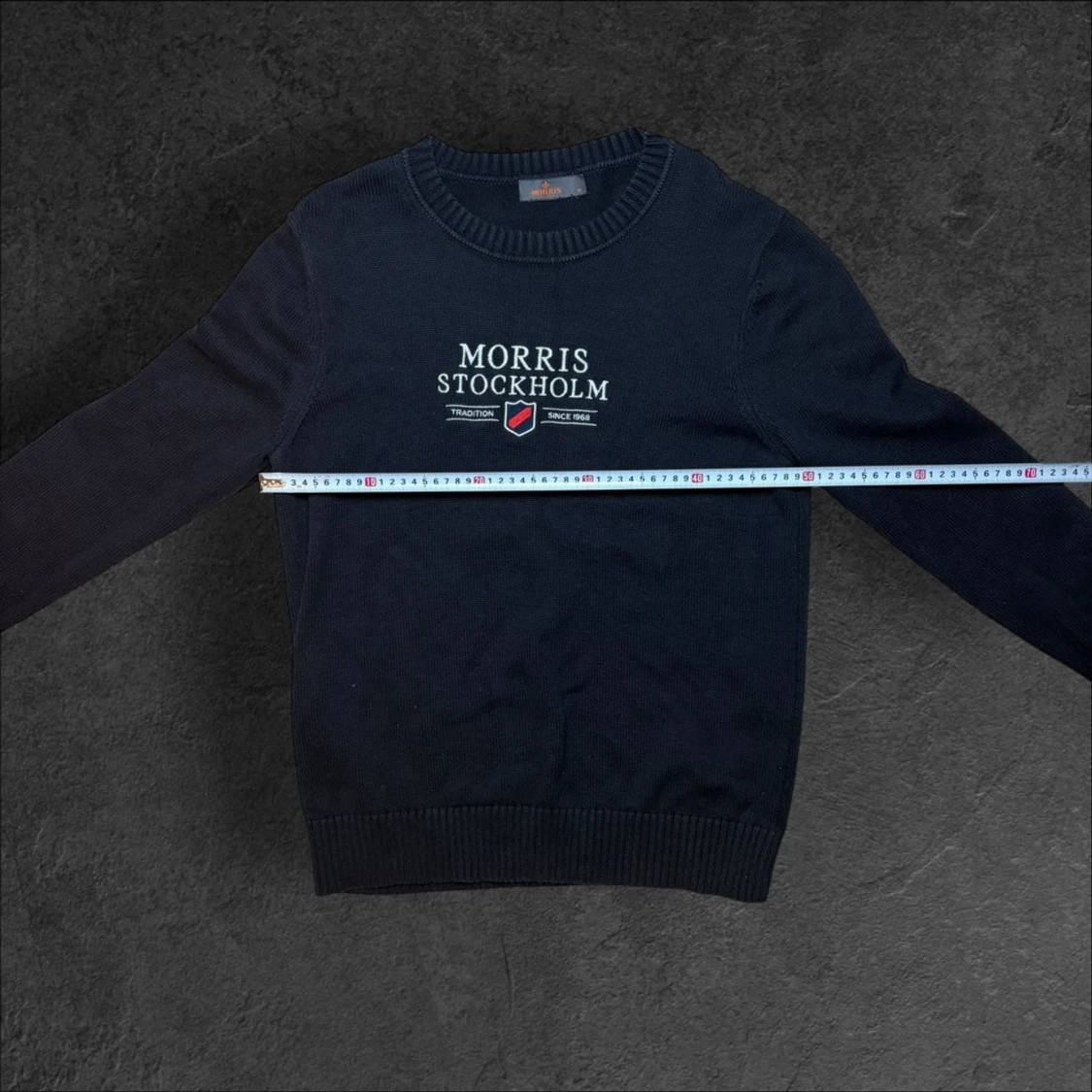Morris stickad tröja - herr strl M - 5
