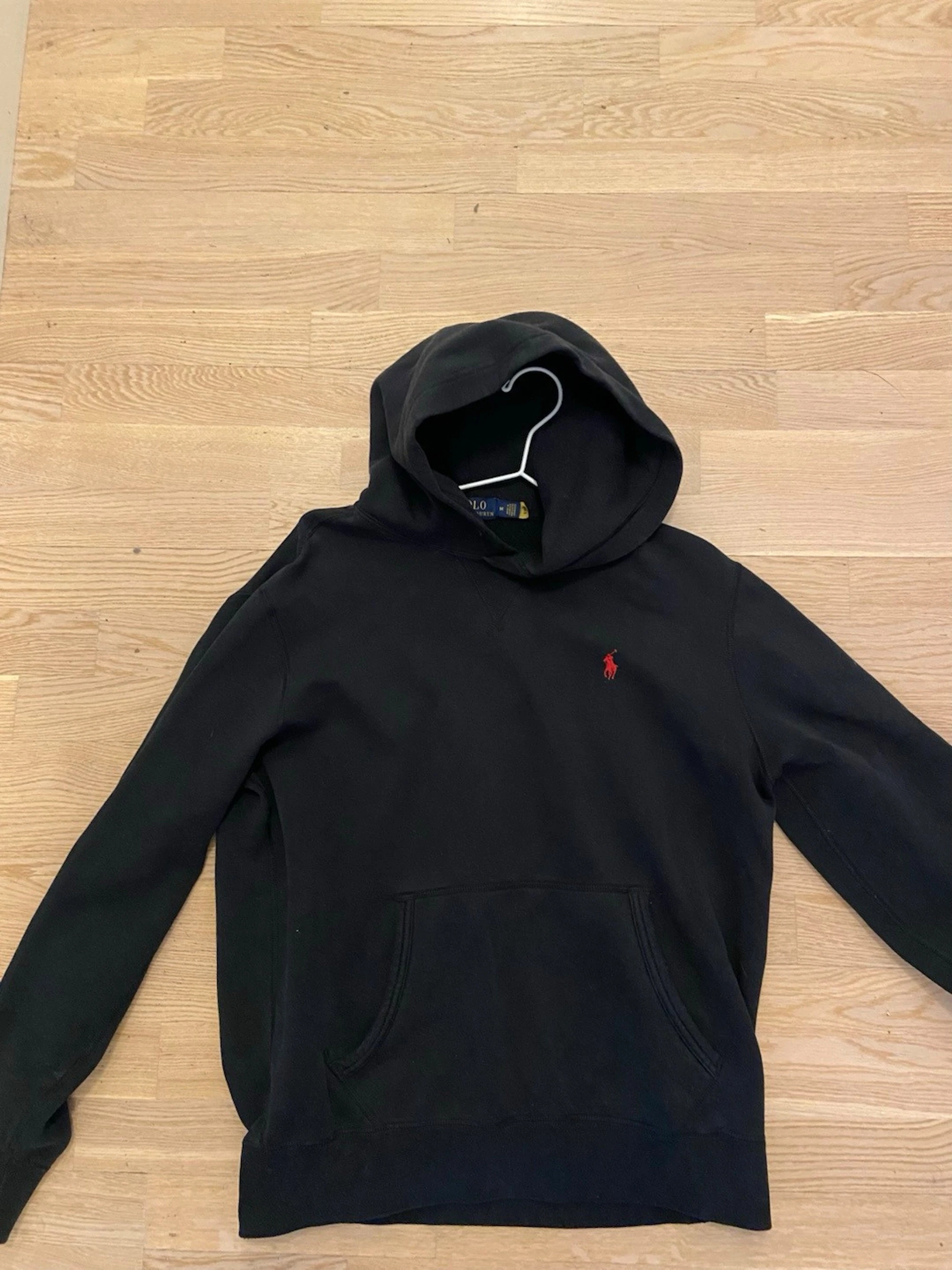 Svart Ralph Lauren hoodie