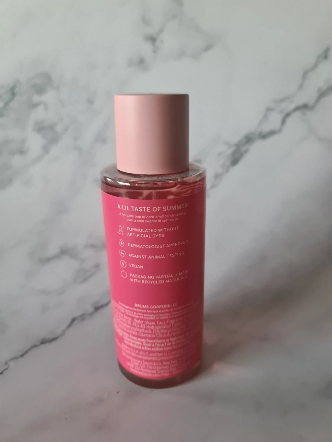 PINK Strawberry Dip Body Mist - 1