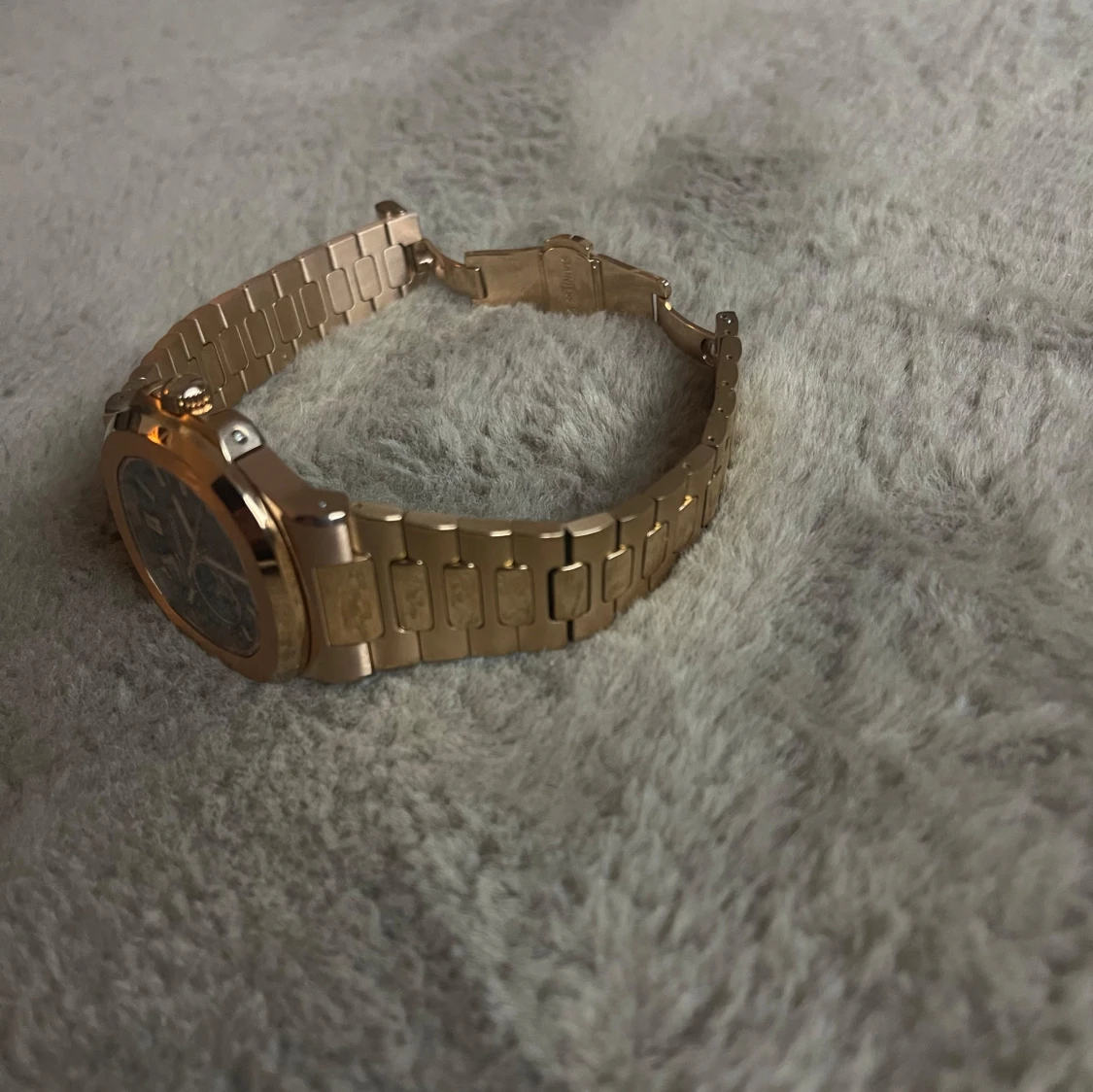 Seiko Mod Nautilus – Rose Gold Open Heart (Brun) - 2