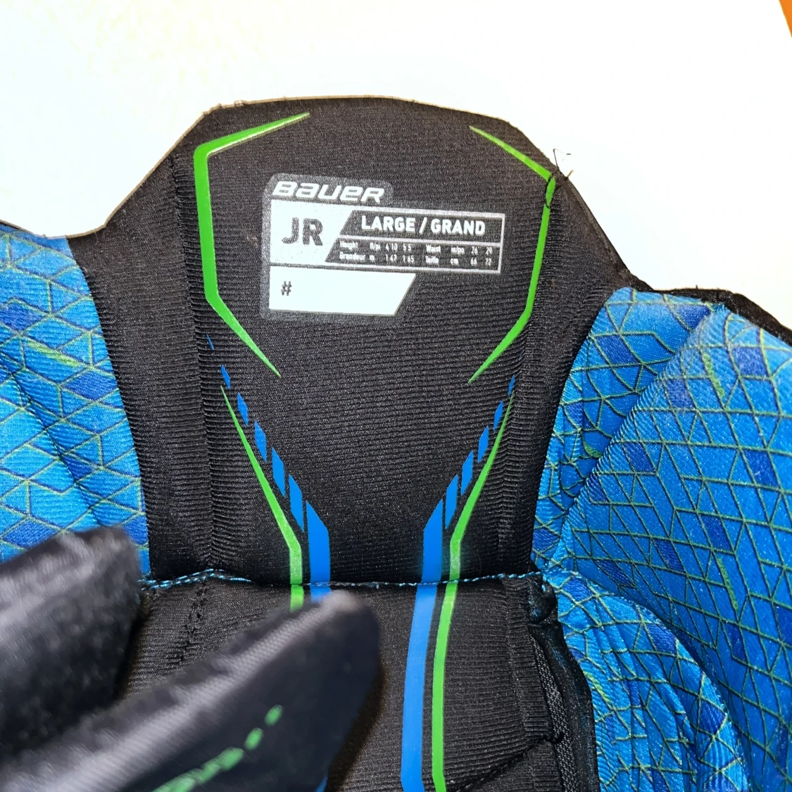 Svarta hockeyshorts Bauer JR Large - 2