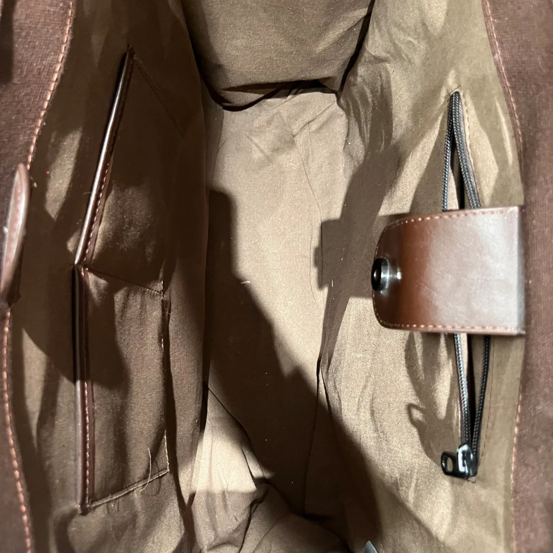 Brun stor väska från LXA - 2