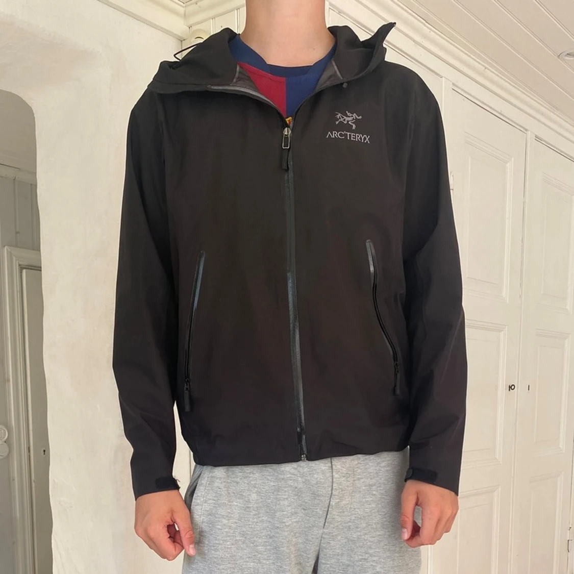 Svart vindjacka  - 1