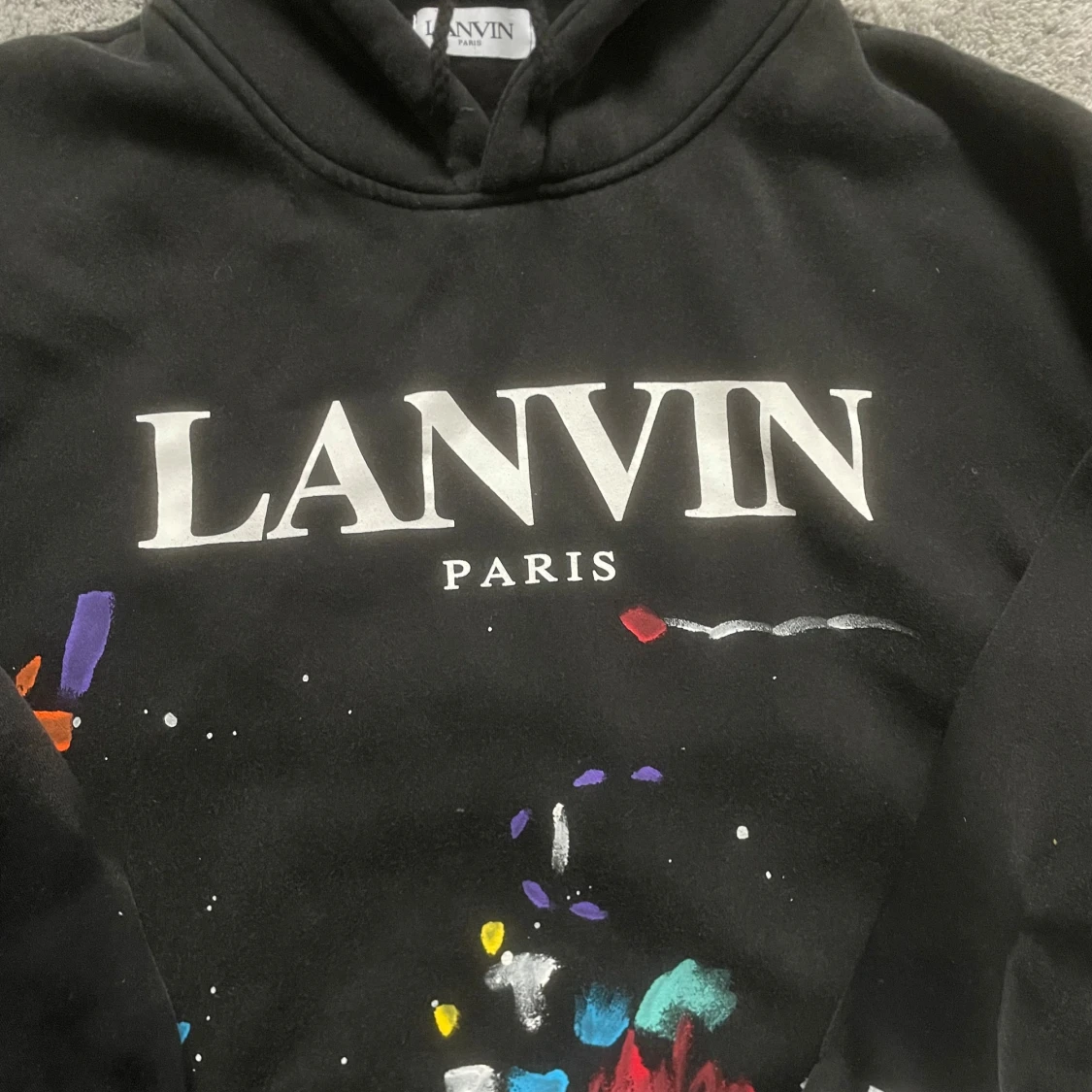 Svart Lanvin hoodie - 3