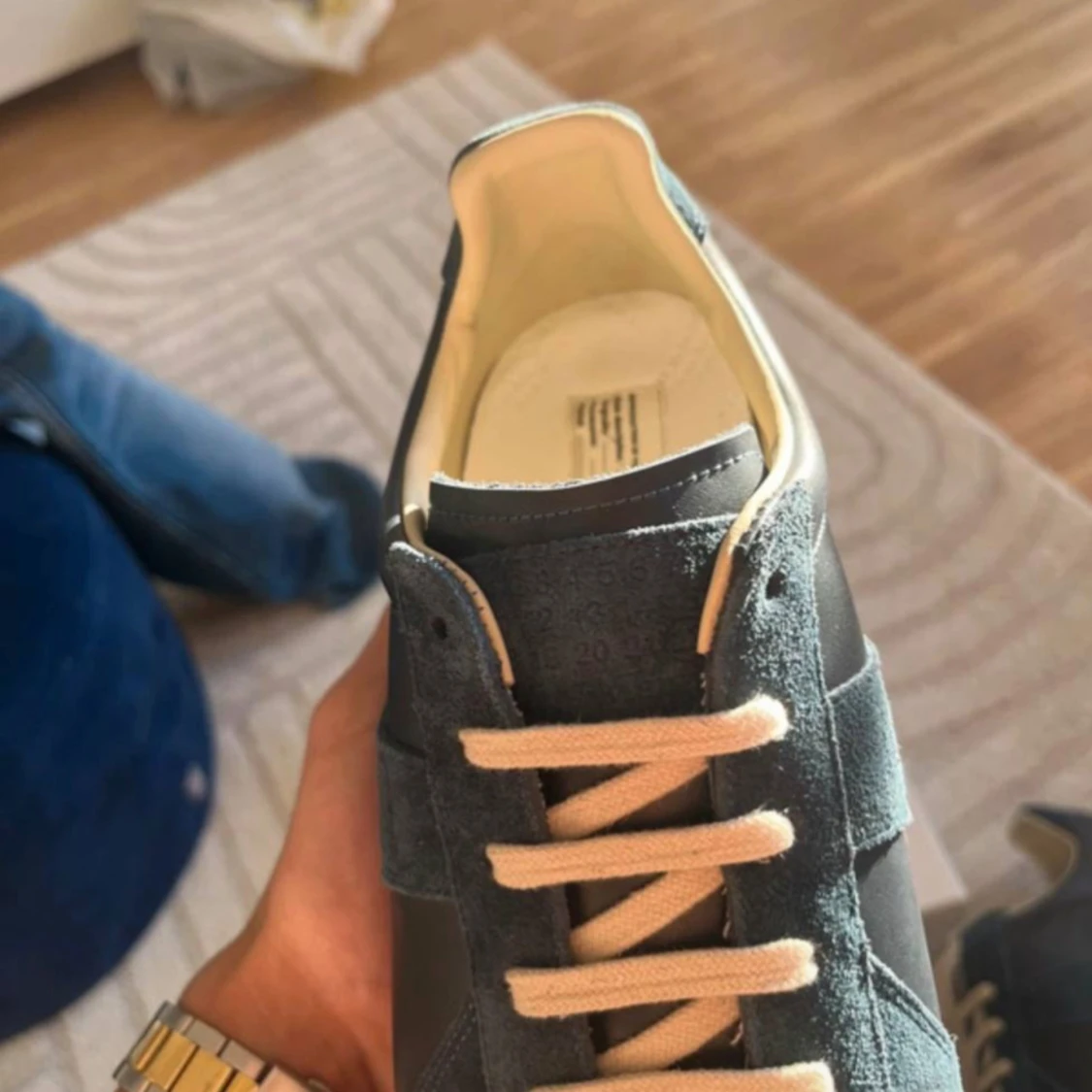 Blå sneakers från Maison Margiela - 3