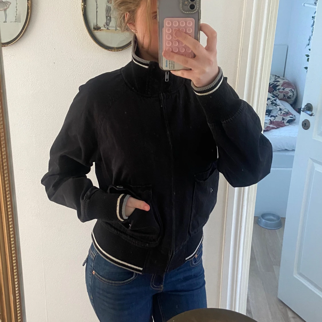 Svart bomberjacka från SIS by Sisters - 1