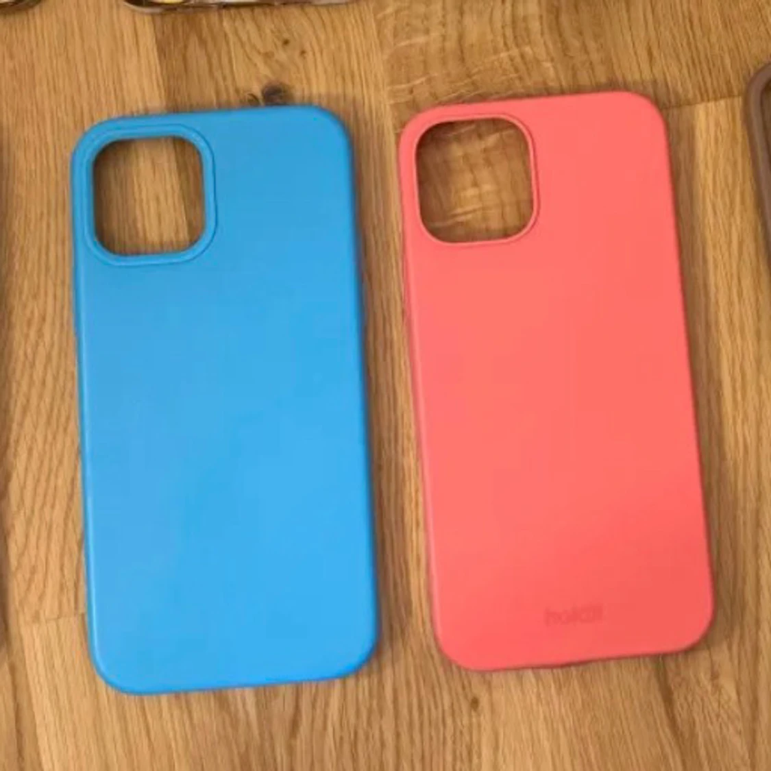 iPhone skal - blå & rosa