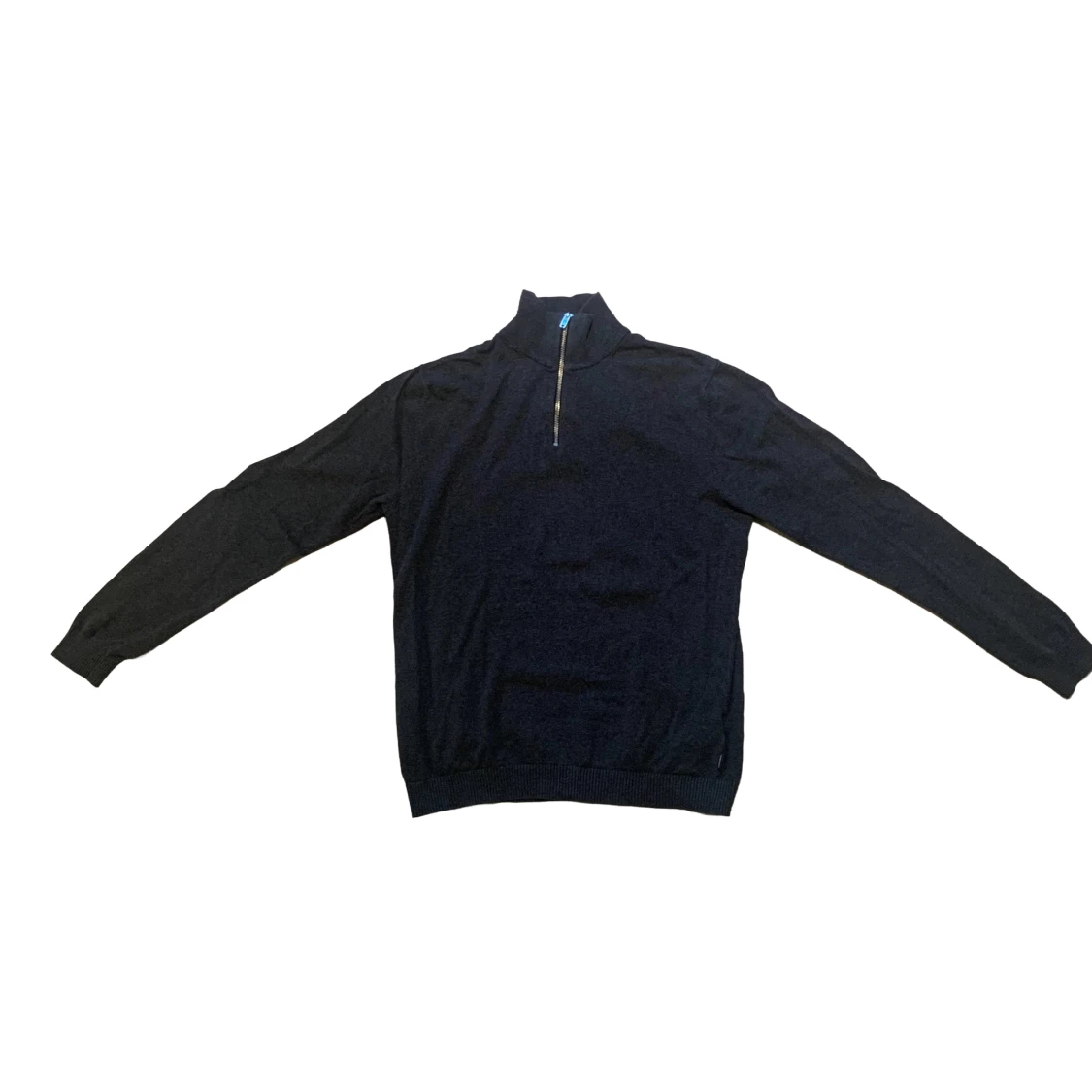 Jack & Jones half zip tröja grå S - 1