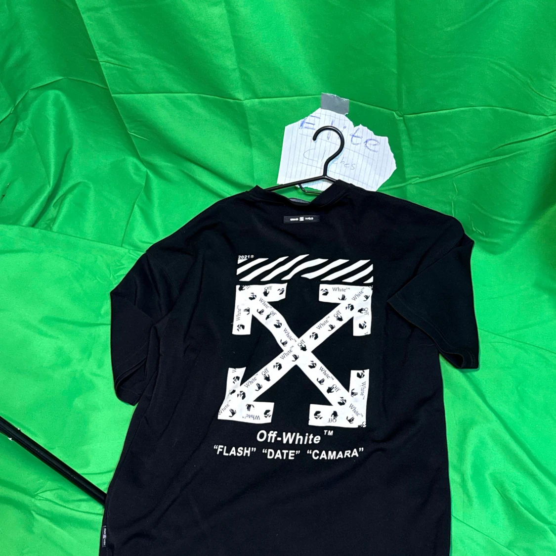 Svart Off-White t-shirt  - 1