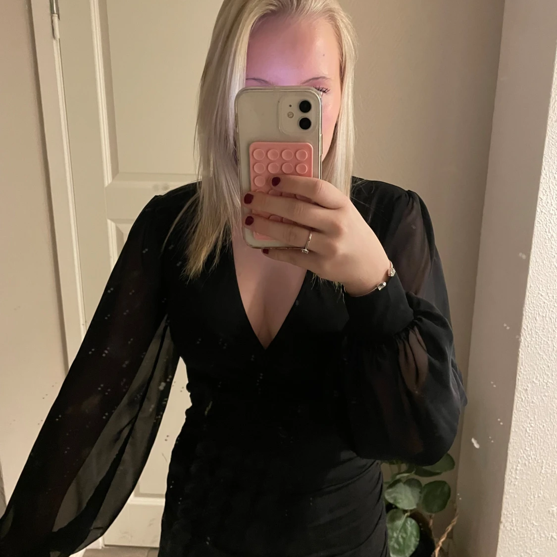 Svart omlottklänning från NLY One - 1