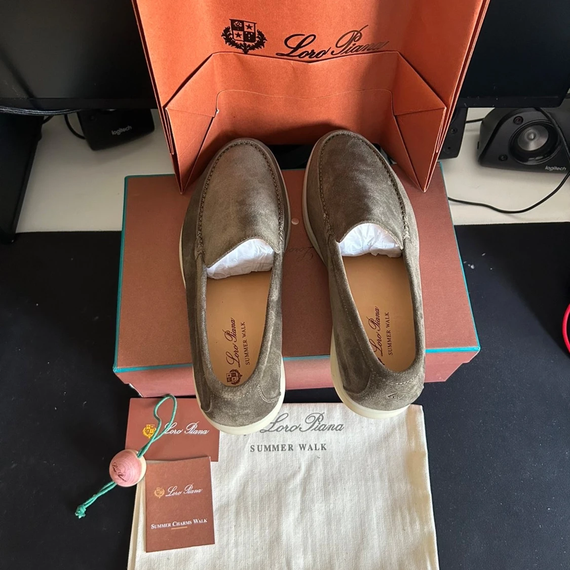 Loro Piana Summer Walk mockaloafers - 3