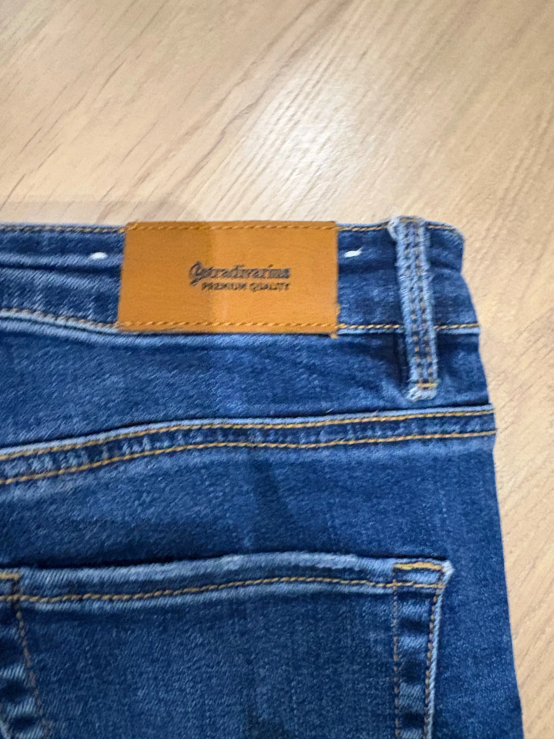 Blå low waist jeans från Stradivarius - 3