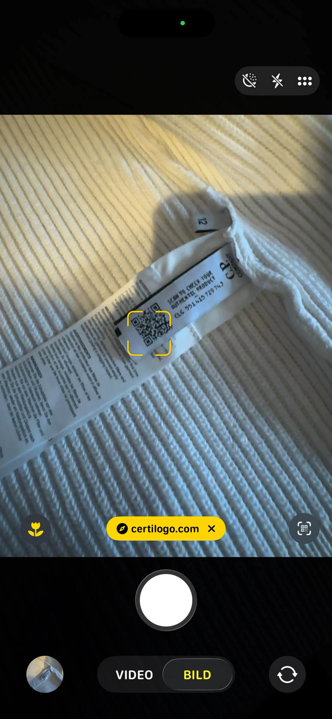 Vit ribbad kofta från C.P. Company - 2