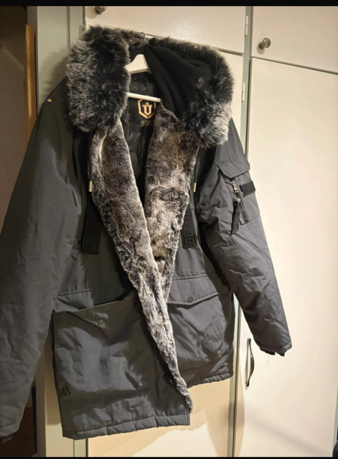 Glorius gangsta Grå parkas 