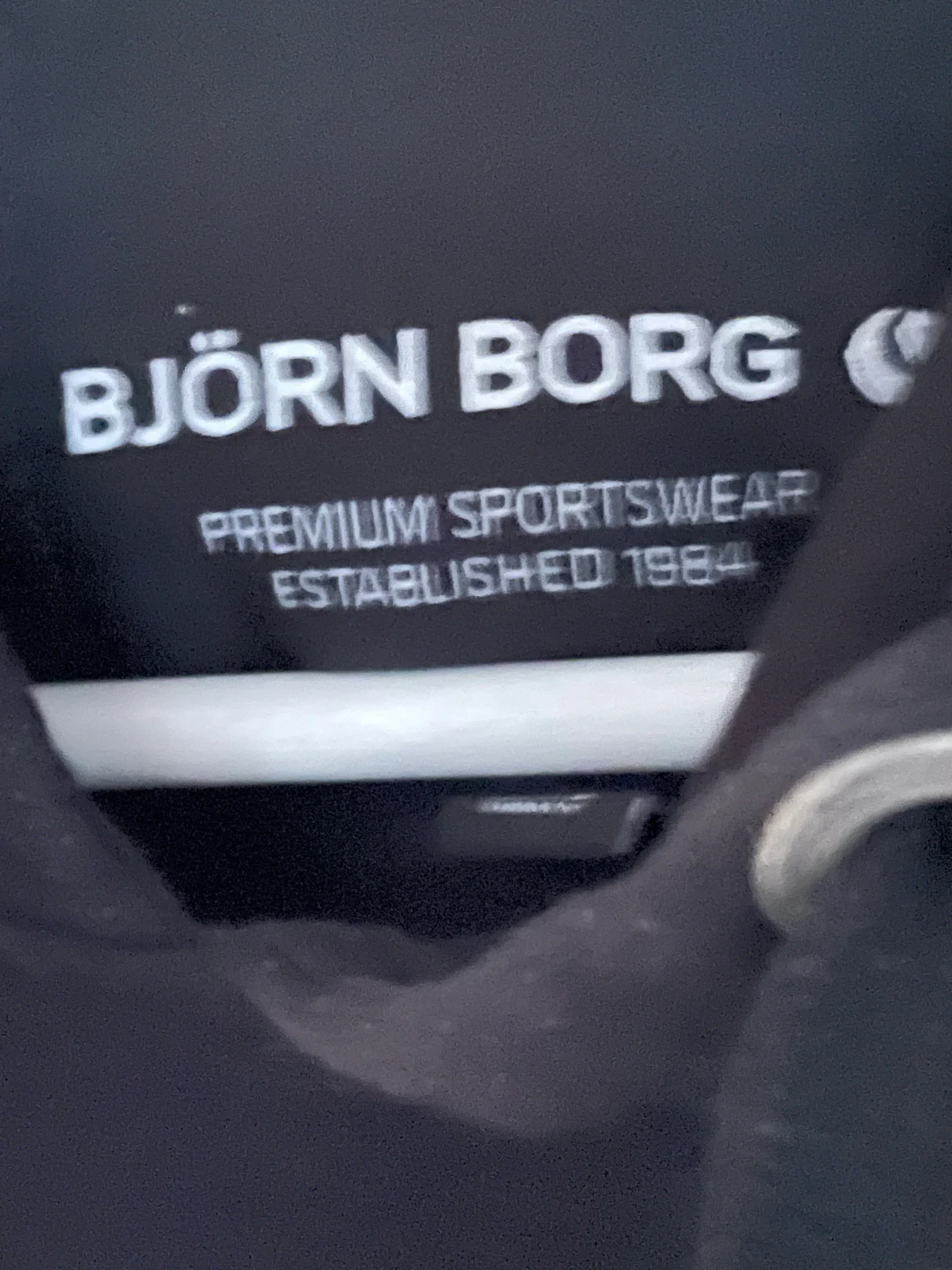 Svart hoodie Björn Borg, storlek L - 2