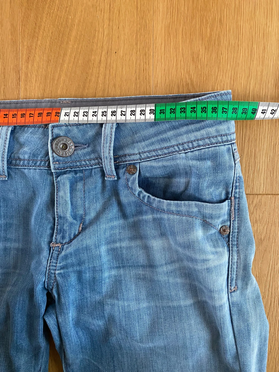 Lågmidjade jeans - 2