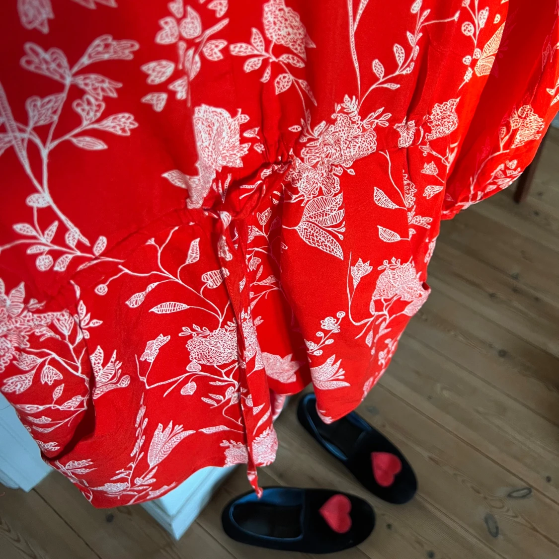 Röd shortsdress H&M - 1