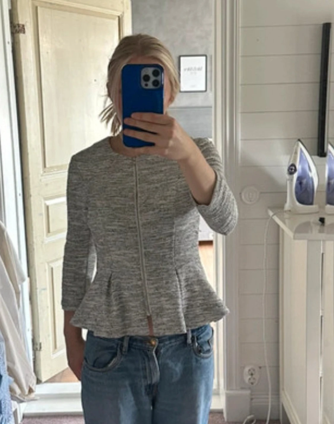 Grå kavajjacka från H&M Divided - 1