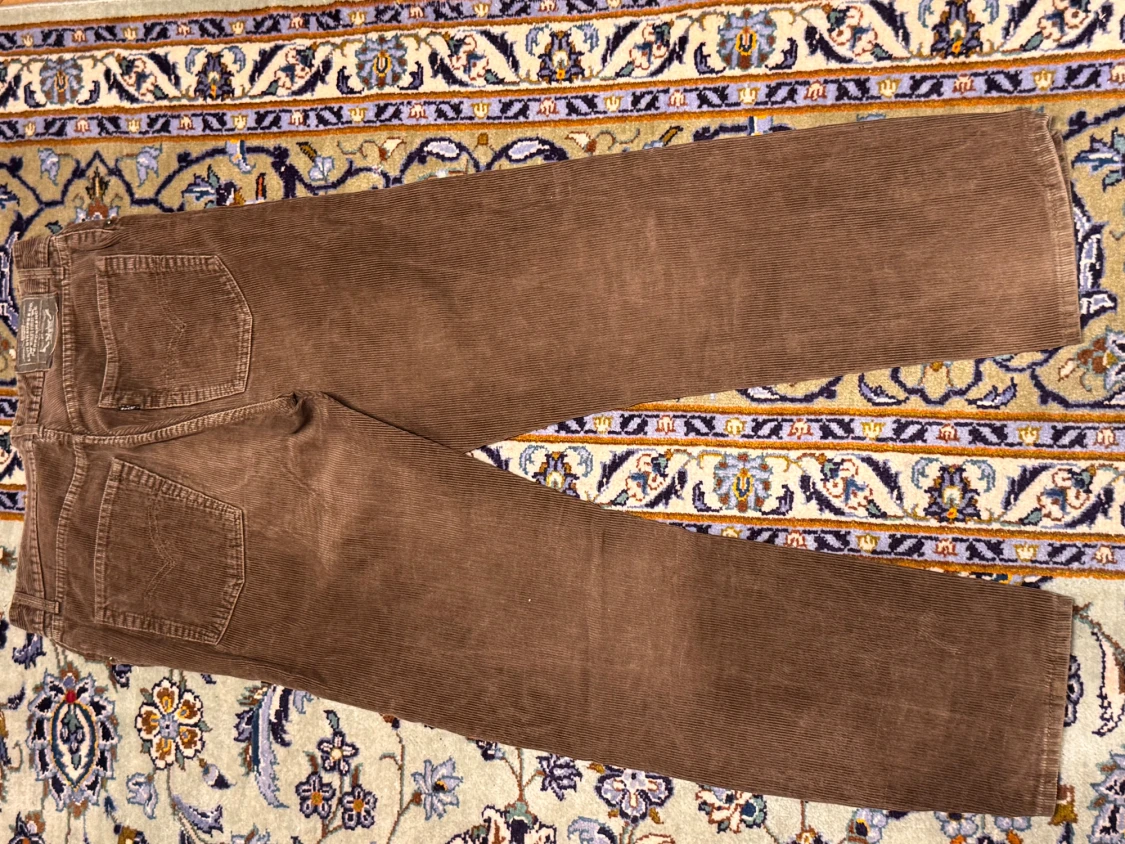 Bruna manchesterbyxor från Levi's - 1