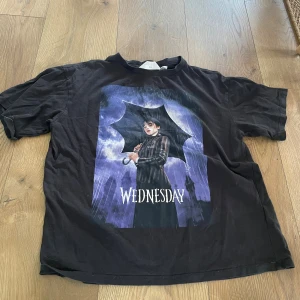 Svart Wednesday t-shirt  - En wednesday T-shirt från h&m💓