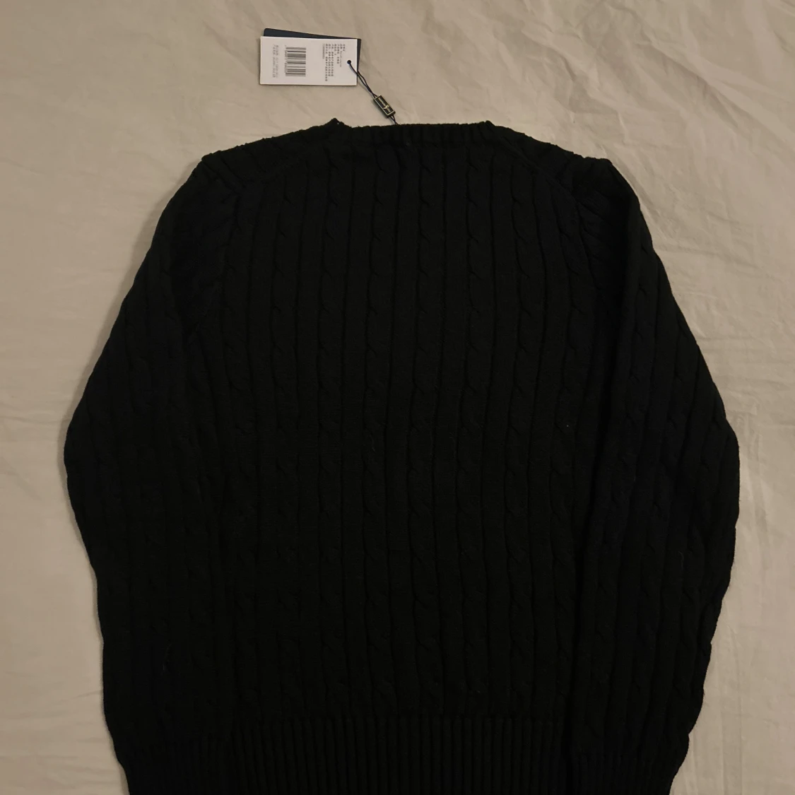 Svart kabelstickad tröja Polo Ralph Lauren - 1