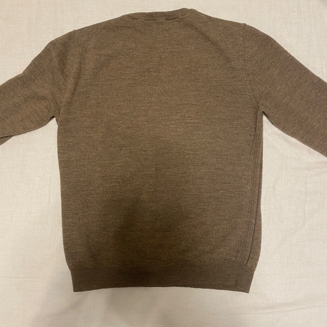 Brun merinoullströja från Hugo Boss - 1