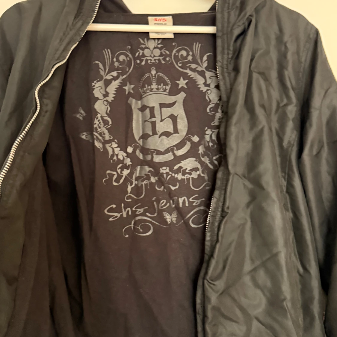 Svart vindjacka  - 1