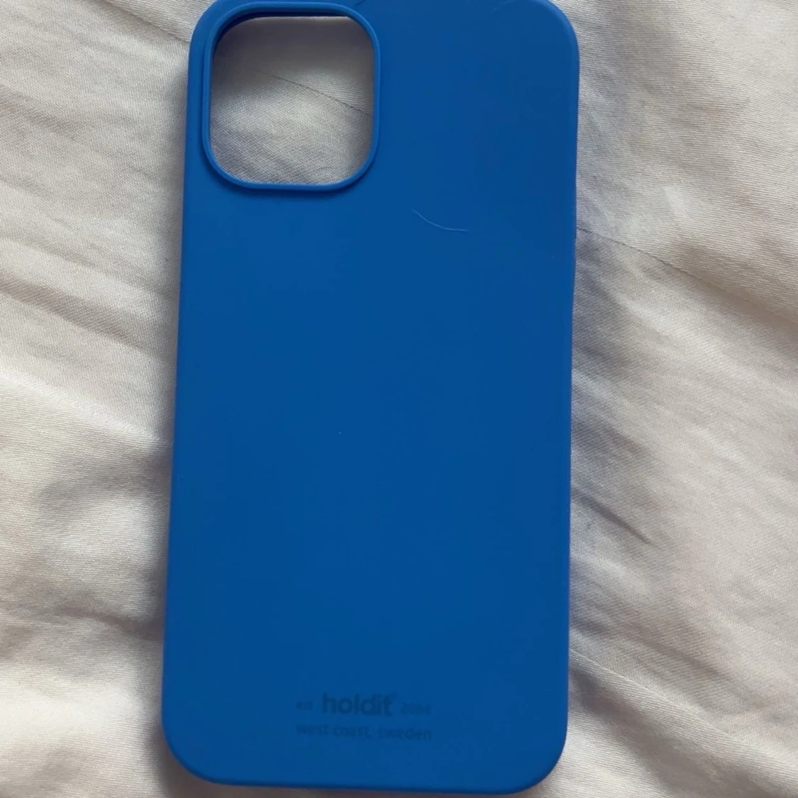 Holdit Blått Silikonskal för iPhone - 1