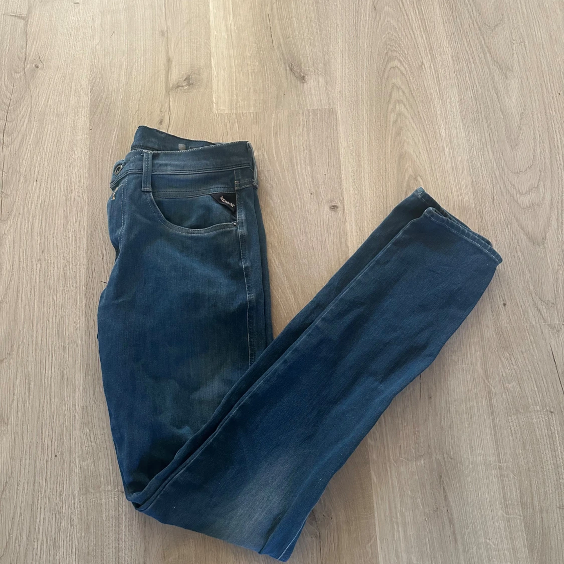 Blå Replay hyperflex jeans  - 2